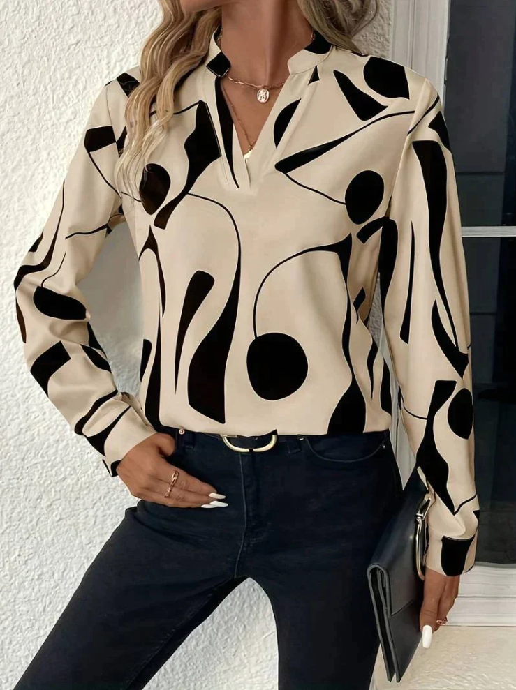 Drune | Bluse Damen Stilvoll Und Bedruckt