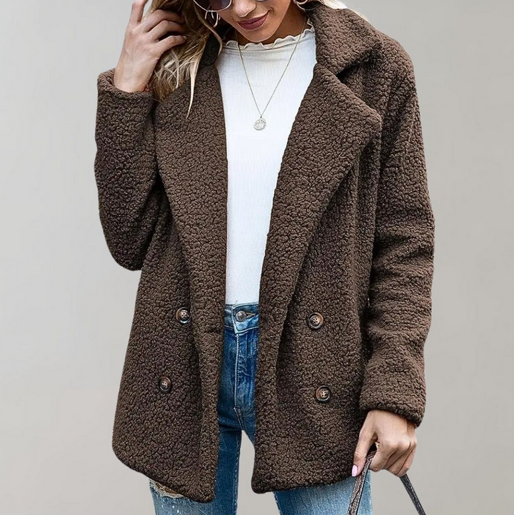 Drune | Warme und Flauschige Damenjacke