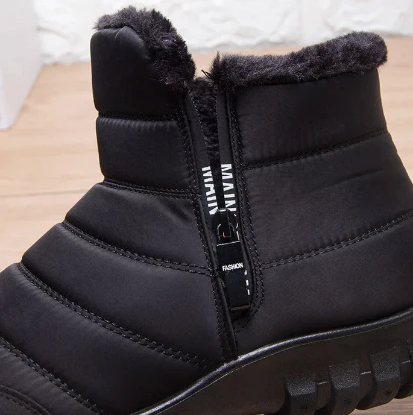 Drune | wasserdichte warme baumwollstiefel mit kordelzug