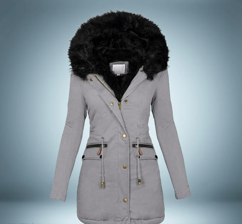 Drune | Parka mit Pelzkragen