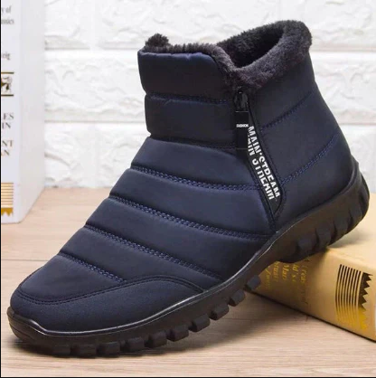 Drune | wasserdichte warme baumwollstiefel mit kordelzug