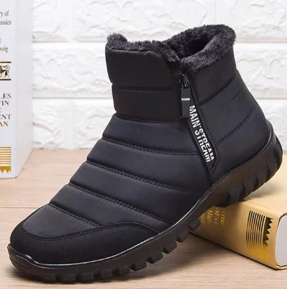 Drune | wasserdichte warme baumwollstiefel mit kordelzug