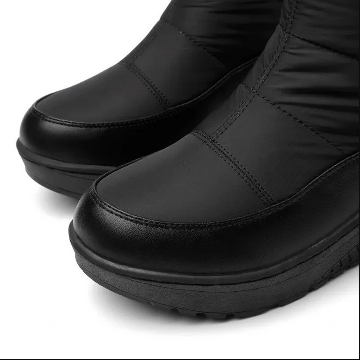 Drune | winterstiefel - pelzgefütterte kniehohe schneestiefel für frauen