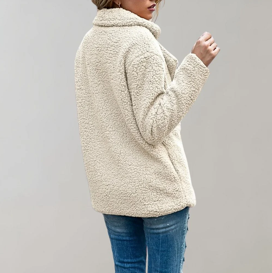 Drune | Warme und Flauschige Damenjacke