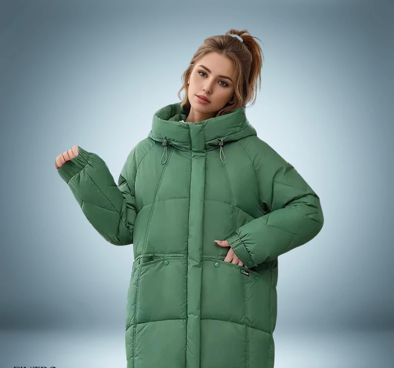 Drune | Modische Daunenjacke in Grau