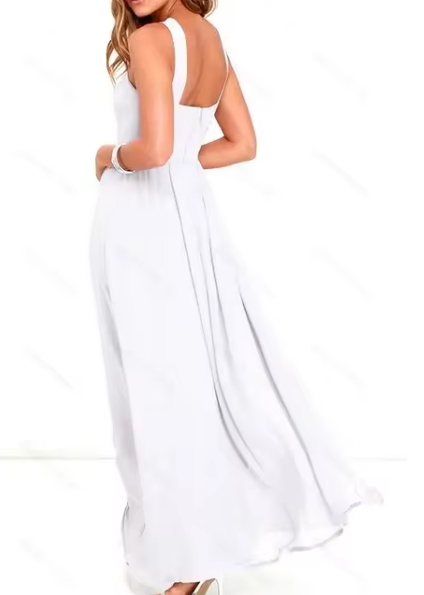 Drune | Luxus Langes Kleid Mühelose Lässige Eleganz für Jeden Anlass