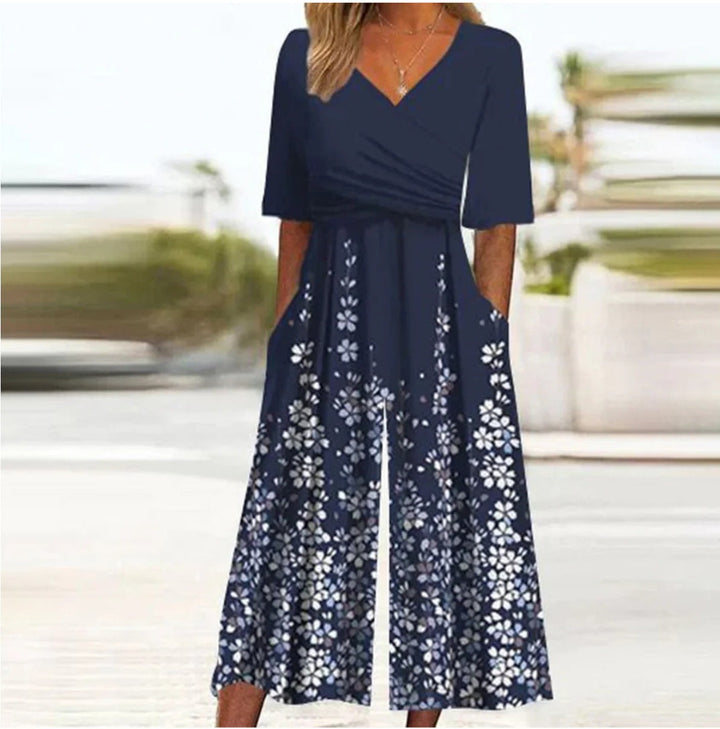 Drune | Cross Neck Jumpsuit Für Frauen