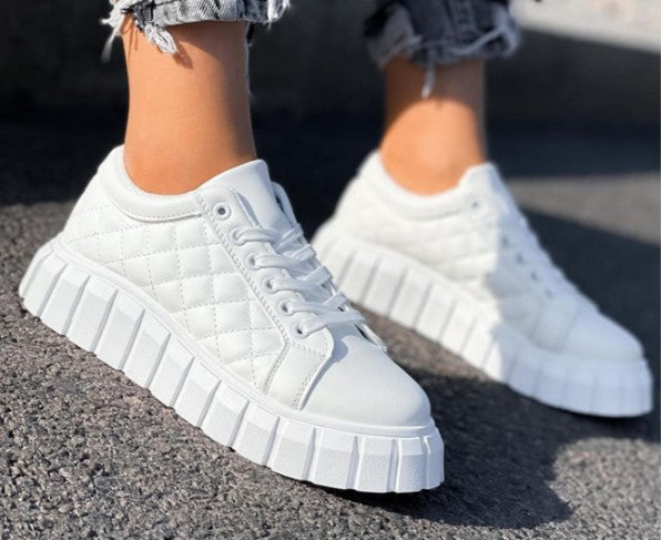 Drune | Modische Orthopädische Damen-Sportschuhe mit Plateausohle