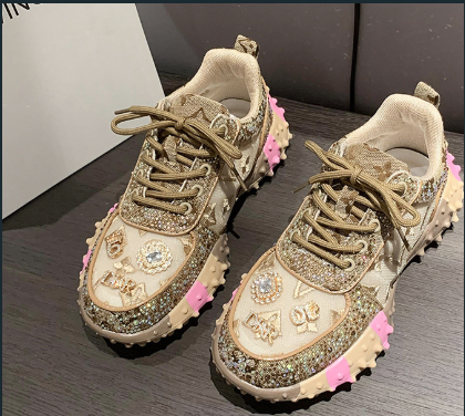 Drune | Funkelnde Diamanten Schuhe