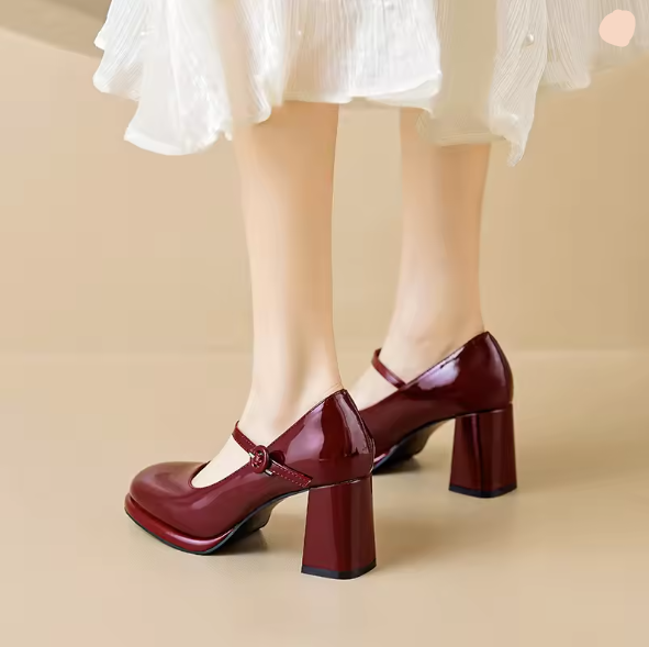 Drune | Stilvolle Wasserdichte Mary Jane Pumps