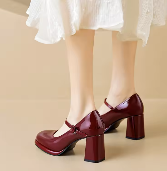 Drune | Stilvolle Wasserdichte Mary Jane Pumps