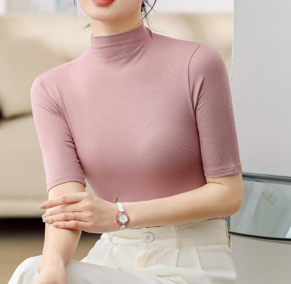 Drune | Ultra-Dünner Nahtloser Rollkragenpullover