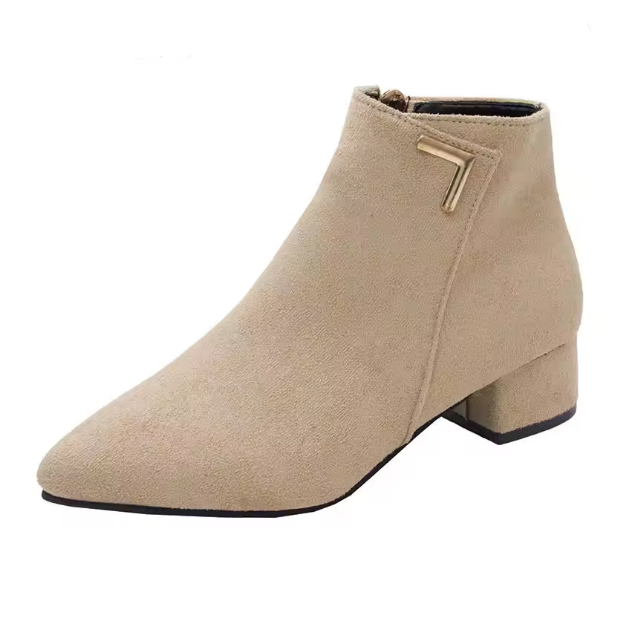Drune | Stiefeletten Mit Spitzem Schuh Und Seitenreißverschluss Damen Stiefeletten