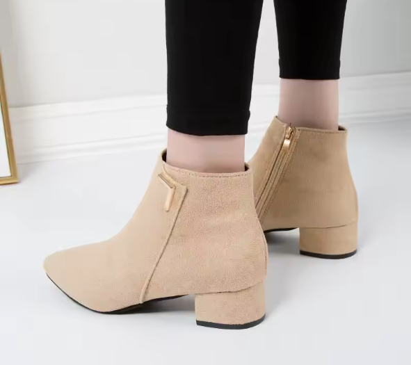 Drune | Stiefeletten Mit Spitzem Schuh Und Seitenreißverschluss Damen Stiefeletten