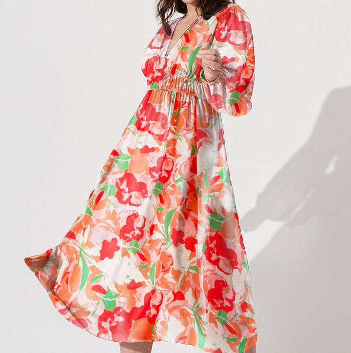 Drune | Elegantes Blumen-Maxi für Damen