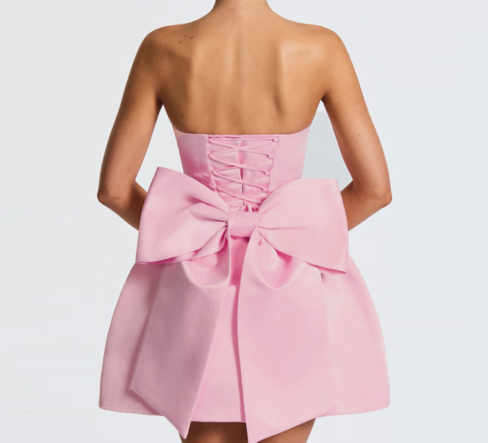 Drune | Ärmelloses Minikleid mit Schleifendetail