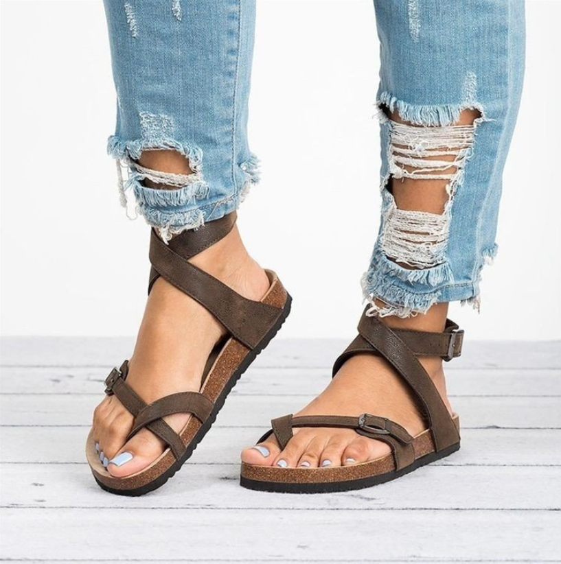 Drune | Flache Pantoffeln für Damen
