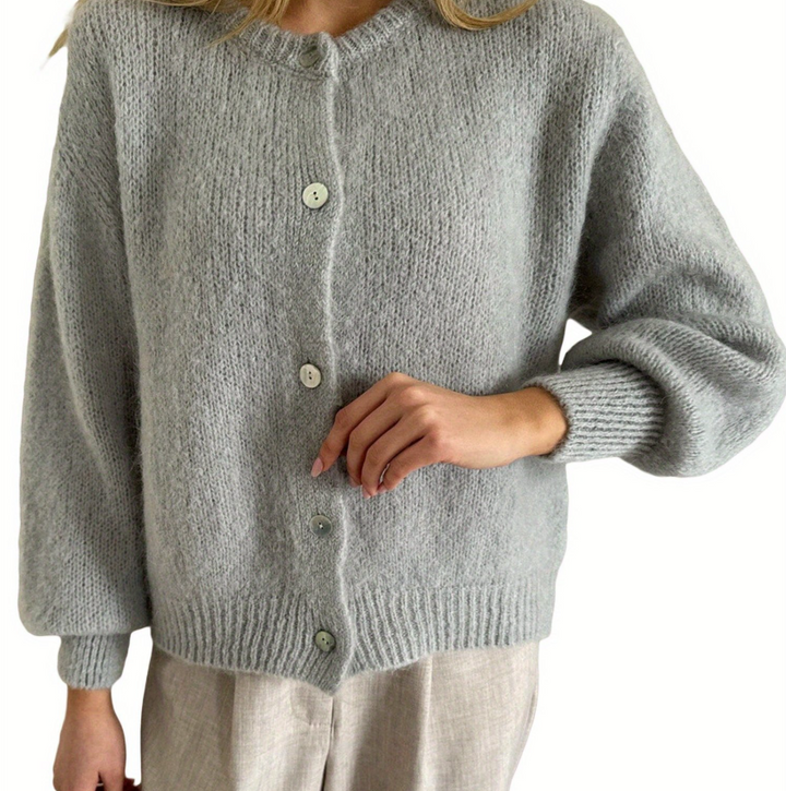Drune | Strick Frauen Strickjacke Mit Knöpfen