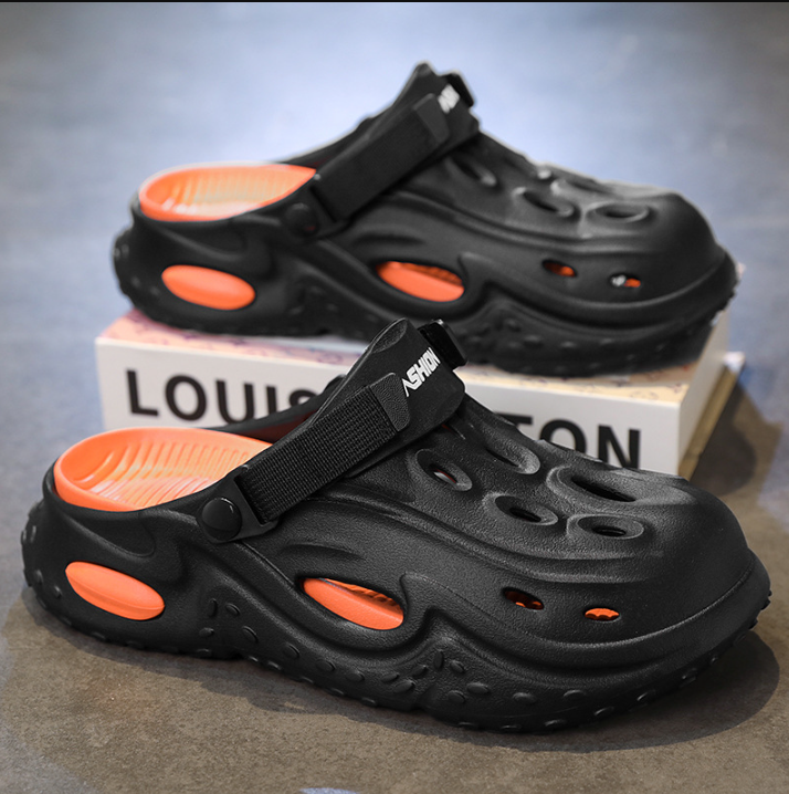 Herren Sicherheits Clogs mit rutschfester Sohle und belüftetem Design Drune