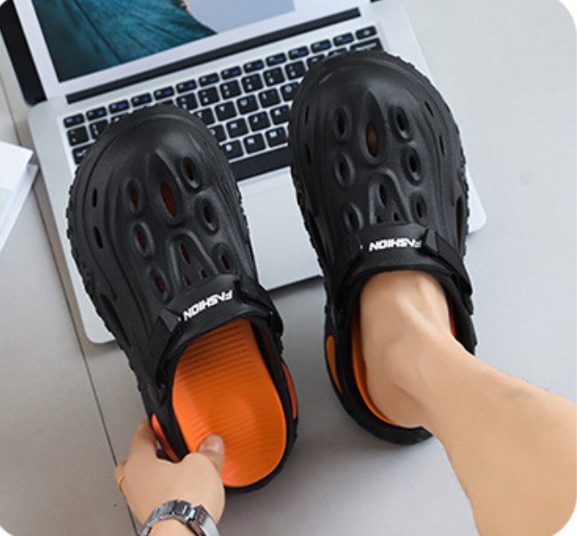 Herren Sicherheits Clogs mit rutschfester Sohle und belüftetem Design Drune