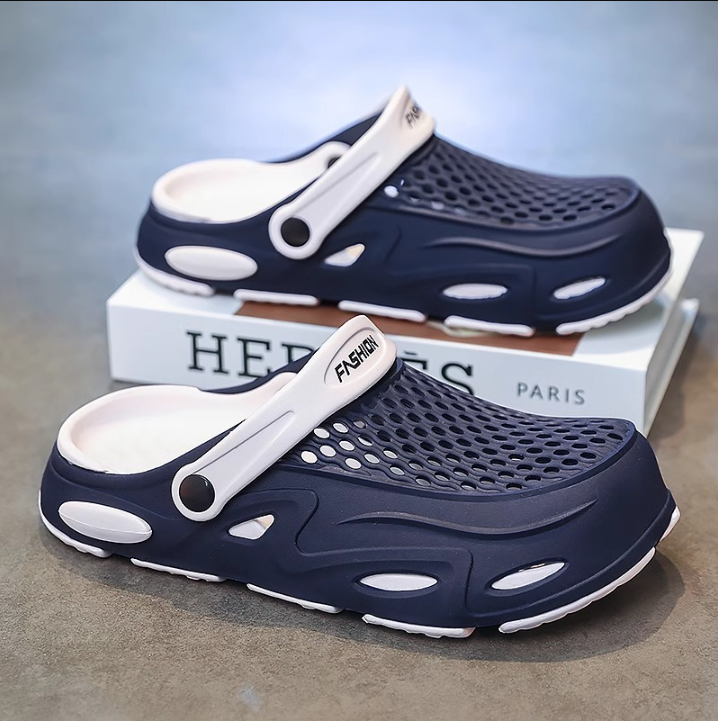 Herren Atmungsaktive Clogs mit verstellbarem Riemen Drune