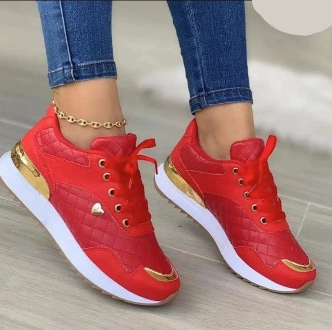 Drune | Bequeme Leder Damen Sneakers