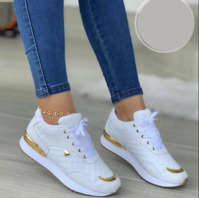 Drune | Bequeme Leder Damen Sneakers