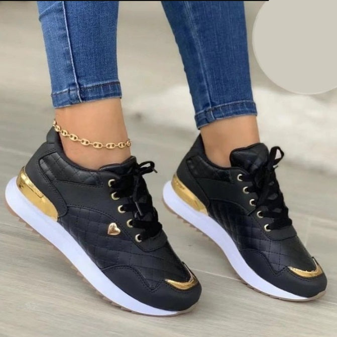 Drune | Bequeme Leder Damen Sneakers