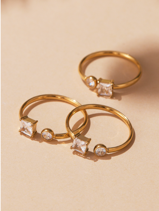 Drune | Sterling 14k Goldring Trauringe Geschenke