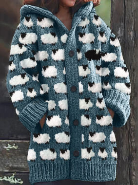 Drune | Moderne und vielseitige Winter-Strickjacke