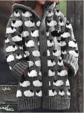 Drune | Moderne und vielseitige Winter-Strickjacke