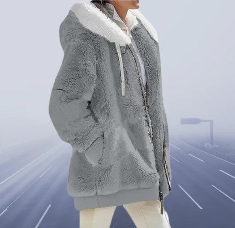 Drune | Weiche und Eng Anliegende Jacke für Den Winter