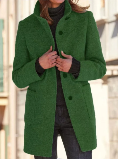Drune | Stilvoller & Eleganter Button-Down-Mantel