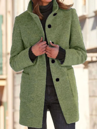 Drune | Stilvoller & Eleganter Button-Down-Mantel