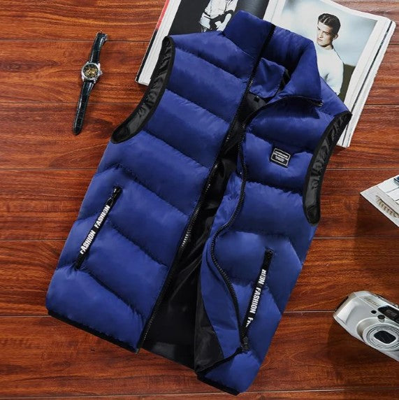 Drune | armellose ubergangsjacke für herren