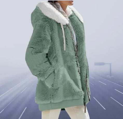 Drune | Weiche und Eng Anliegende Jacke für Den Winter
