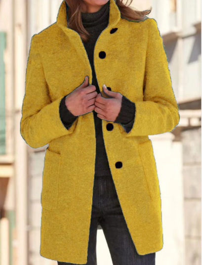 Drune | Stilvoller & Eleganter Button-Down-Mantel
