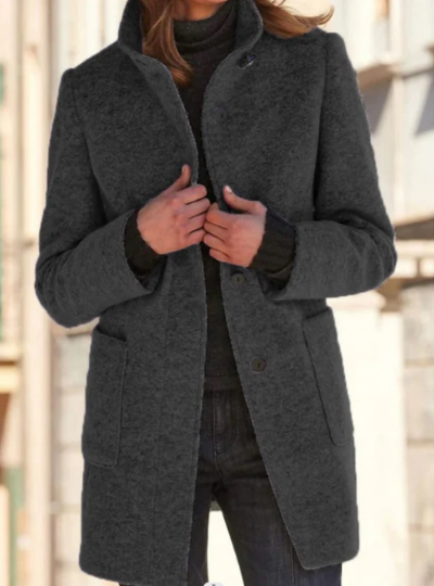 Drune | Stilvoller & Eleganter Button-Down-Mantel