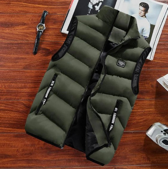 Drune | armellose ubergangsjacke für herren