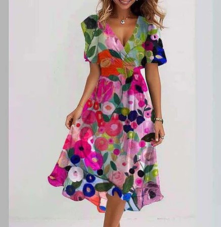 Drune | Farbspiel Kleid
