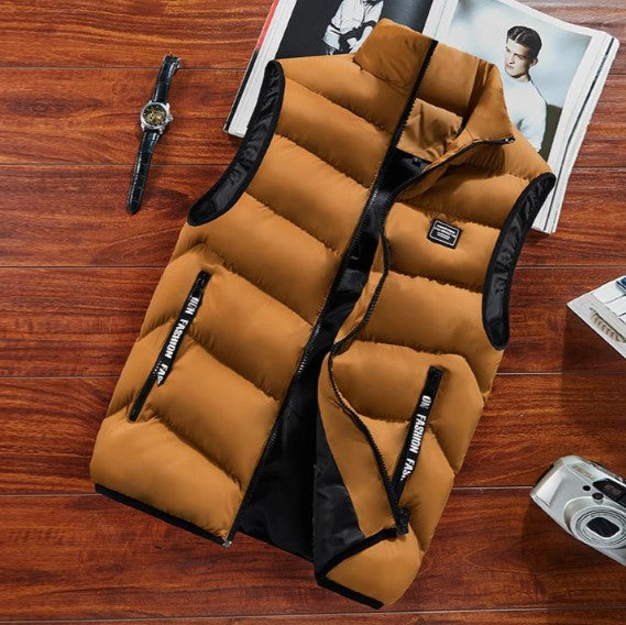 Drune | armellose ubergangsjacke für herren