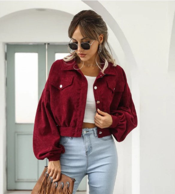 Drune | Kurze Frühlingsjacke für Damen