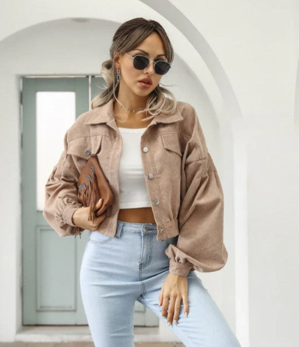 Drune | Kurze Frühlingsjacke für Damen
