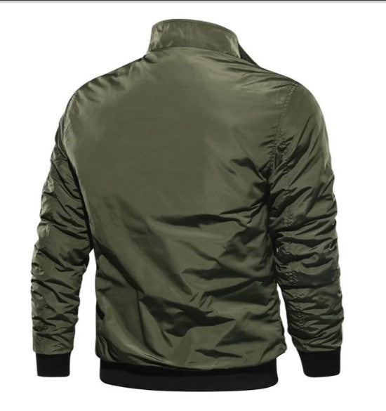 Drune | herren-ubergangsjacke mit einer tasche am armel