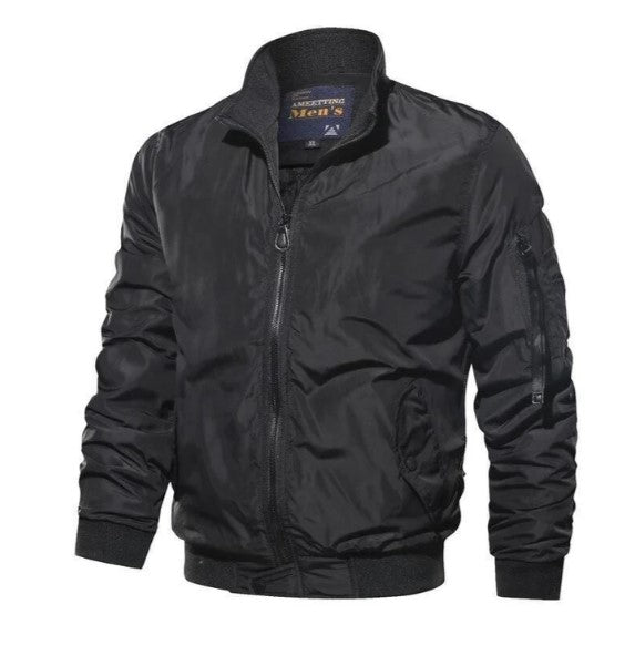 Drune | herren-ubergangsjacke mit einer tasche am armel