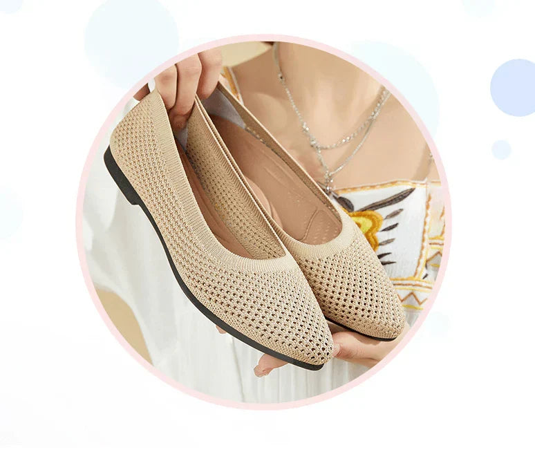 Drune - graue orthopädische ballerinas
