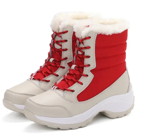 Drune | Damen Winterstiefel mit warmem Innenfutter – Rutschfeste Schneestiefel für Outdoor & Alltag