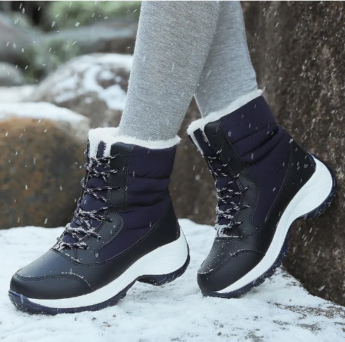 Drune | Damen Winterstiefel mit warmem Innenfutter – Rutschfeste Schneestiefel für Outdoor & Alltag