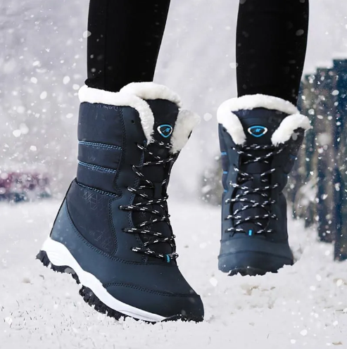 Drune | Damen Winterstiefel mit warmem Innenfutter – Rutschfeste Schneestiefel für Outdoor & Alltag