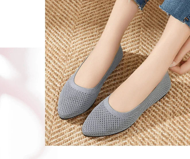 Drune - graue orthopädische ballerinas